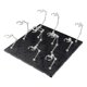 thumbnail image 1 of Soporte De Soporte De Exhibición De Figura De Acción De Plástico Para Figuras De Juguetes Negro 30x30x10cm, 1 of 5