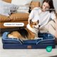 thumbnail image 4 of Cama ortopédica para perros grandes, impermeable, azul marino, 4 of 8