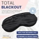 thumbnail image 2 of Máscara para dormir de seda BLISSY para mujer y hombre Total Blackout, 2 of 8