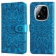 thumbnail image 5 of Funda tipo cartera FOXDOCK para Xiaomi Redmi Note 14 Pro Plus 5G , diseño girasol en relieve, cuero PU, cierre magnético, soporte y tarjetero, 5 of 5