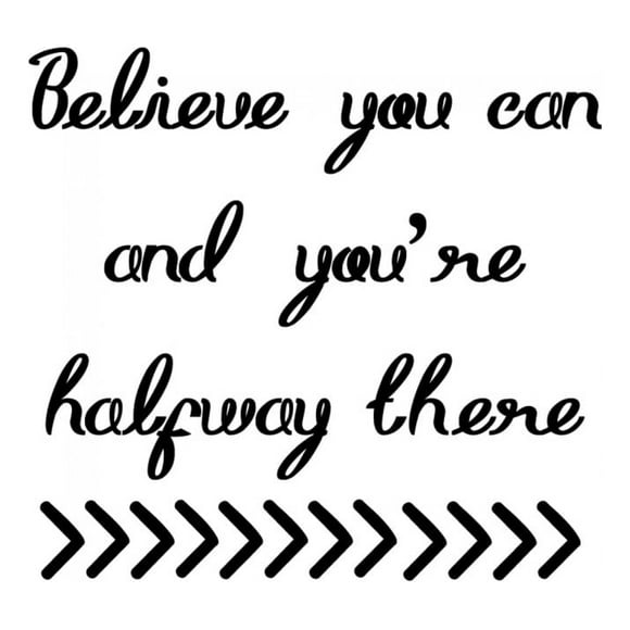Decomural Believe You Can Inspirational WS-34323
