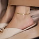 thumbnail image 4 of Elevate Your Look with a Stylish Gold Anklet for Men and Women!, 4 of 4