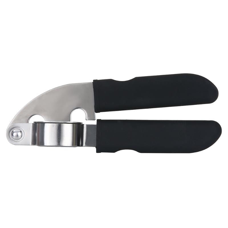 Haus - Prensador Ajo 1 Pieza Metal - Plástico Negro