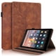 thumbnail image 1 of Funda con relieve del Árbol de la Vida para tablet Fire HD10(2017) con soporte, ranuras para tarjetas y soporte para lápiz óptico. Marrón, 1 of 6