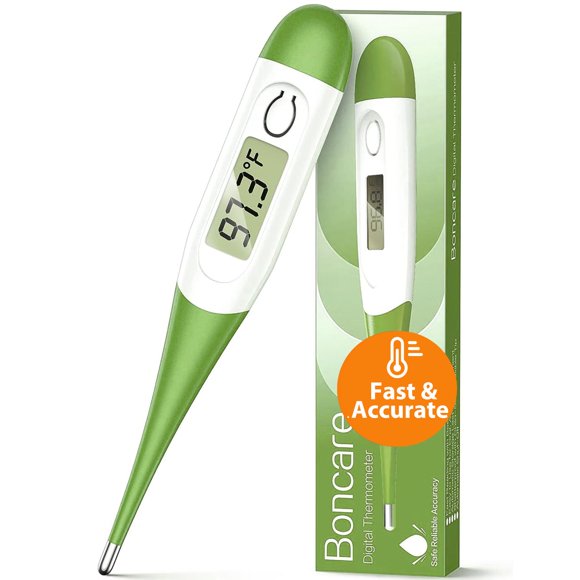 Termómetro Boncare Oral de 10 Segundos Verde