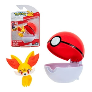 Pokemon - Figura De Acción Pokémon Colección Fennekin Y Pokebola