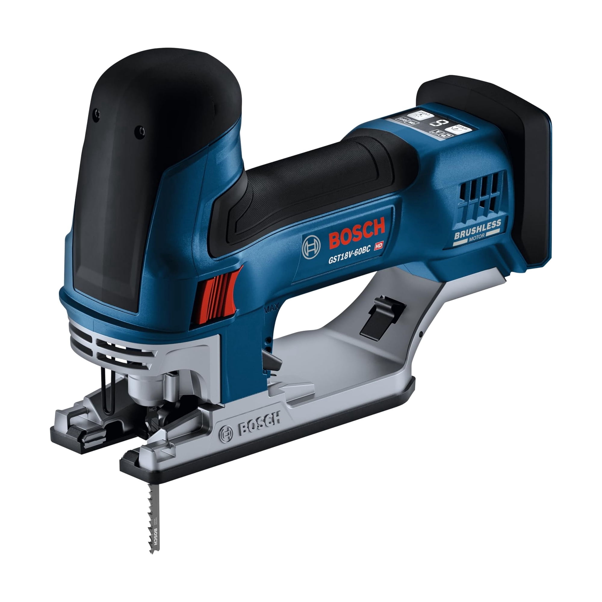 Sierra Caladora Bosch Gst18v-60bcn De 18 V Conectada Sin Escobillas A 3.800 Spm