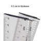 thumbnail image 2 of Regla monochef 16 cm y 30 cm de plástico transparente – Pack de 2, 2 of 7