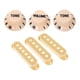 thumbnail image 1 of Crema De Bolsas De Recogida De La Bobina Simple Y Perillas De Control De Velocidad De Guitarra Para La Guitarra De Fender, 1 of 3