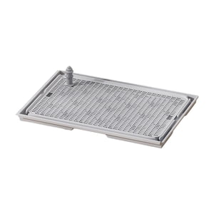 Ioensy - Inodoro Para Perros A Prueba De Fugas, Bandeja Para Orinar Fácil De Limpiar Para Conejos, Cachorros, Animales Pequeños, Gris Claro