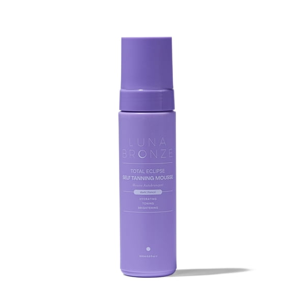 Mousse Autobronceador Luna Bronze Total Eclipse Oscuro 200 ml