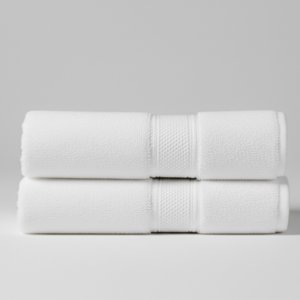 Pack 2 Toallas De Baño Algodón 135X70 Chiteco Classic Suave Color Blanco