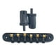 thumbnail image 3 of Roller Saddle Bridge Mayor Estabilidad De Afinación Para Guitarra Eléctrica Reemplaza El Negro, 3 of 4