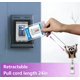 thumbnail image 4 of Porta credencial retráctil Kdgtewq 24 cm para enfermeras – Pack de 2, 4 of 6