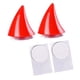 thumbnail image 4 of 2 pegatinas decorativas para casco de motocicleta diseño de cuerno de , lleno de personalidad para casco de Snowboard en accesorios de estilo de , Cuerno Pequeño Rojo, 4 of 5