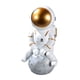 thumbnail image 2 of Estatuilla De Astronauta Escultura Estatua De Astronauta Para Estantería Estantería De Mesa 18cmx10cmx7.5cm, 2 of 5