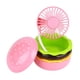 thumbnail image 1 of Mini Ventilador De Escritorio Cute Burger Con Espejo De Maquillaje, Ventilador De Mano Para Niños Al Aire Libre Para Niñas, Color Rosa, 1 of 3