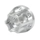 thumbnail image 1 of Bujes Hexagonales De Rueda 4PCS Para RC 1:10 Crawler 1.9 "2.2" Llantas 15mm Plata, 1 of 5