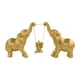 thumbnail image 1 of Estatua de , decoración de mesa, artesanía, obra de arte, regalo, colección creativa, escultura de animal, figura de resina para sala de estar Estilo B Dorado, 1 of 5