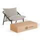 thumbnail image 1 of Silla Poltrona Sitial Ada Zinus Beige, 1 of 9