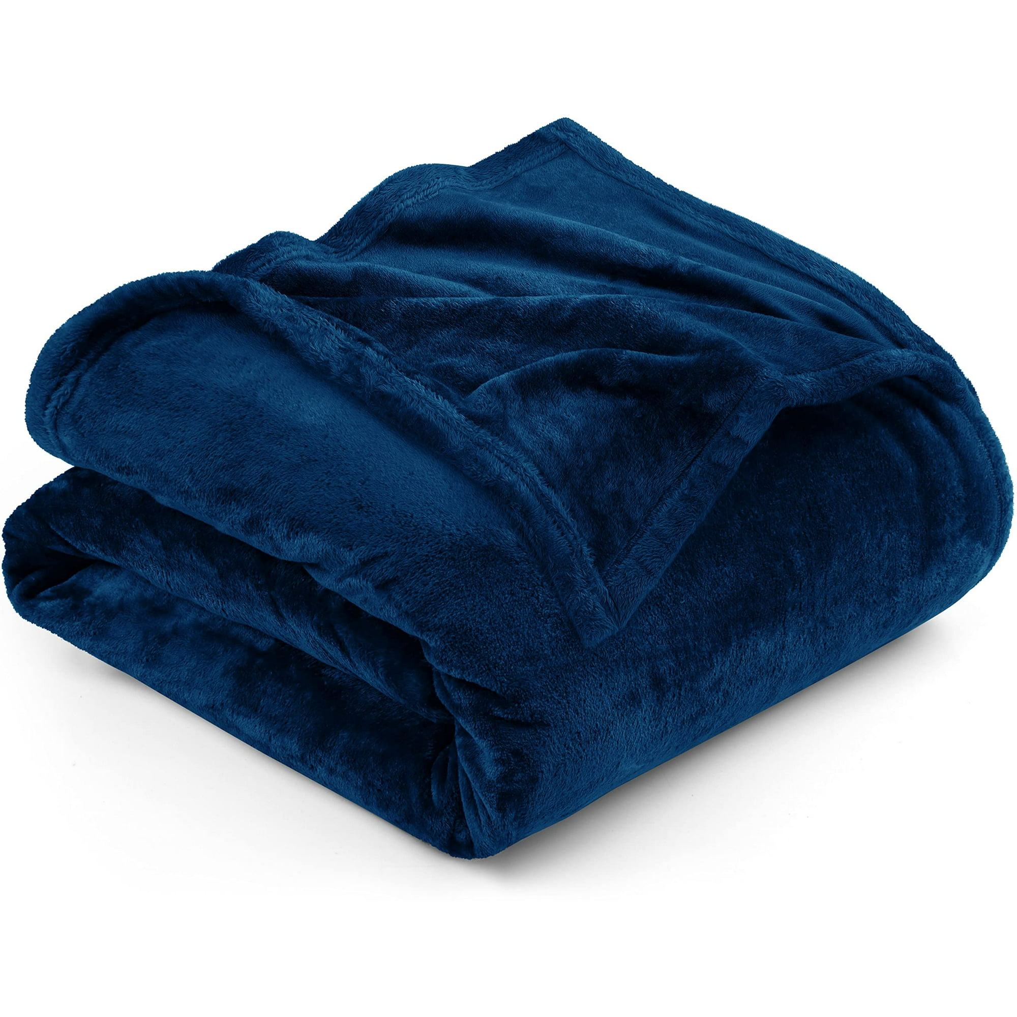 Utopia Bedding - Cama Polar Blanket Utopia, Tamaño Queen, Color Azul Marino, 300 G/m², Microfibra