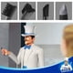 thumbnail image 3 of Juego De Cepillos Limpiadores De Lechada En Forma De V Y Borde Deep Clean, 3 of 6