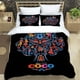 thumbnail image 1 of Coco Bedding Sets cartoon Miguel Quilt Cover With Pillowcase Bedclothes Bed Linen For Children's Gift Bed Sheets, 1 of 5