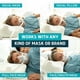 thumbnail image 3 of Cpap Pillow Espuma Viscoelástica De Firmeza Media Con Altura Ajustable, 3 of 7