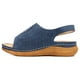thumbnail image 2 of Sandalia Casual Mujer Máxima Azul 38, 2 of 3