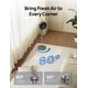 thumbnail image 2 of Ventilador de pie Dreo TurboPoly Fan 306 80°, oscilación 25dB, 2 of 4