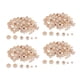 thumbnail image 5 of 880 PAQUETE TAMA?O MEDICAMENTE MADERA NATURAL DE MADERA DE MADERA AJUSTE AGUJERO PODER SOBRE SPACER BEADS, 5 of 5