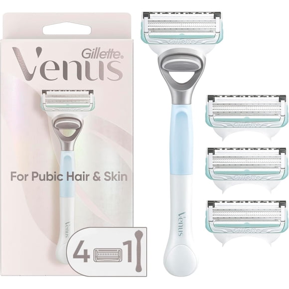 Afeitadora Gillette Venus Pubic Hair Skin 4 Repuestos Precision