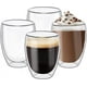 thumbnail image 1 of Set 4 Tazas Espresso Doble Pared 250ml Frio Caliente Sin Asa, 1 of 8