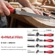 thumbnail image 4 of Juego de limas CAFFORIK 27 piezas – limas de metal, madera y acero, 4 of 7
