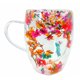 thumbnail image 1 of Taza vintage mug de vidrio doble pared 310ml cafe flores, 1 of 3