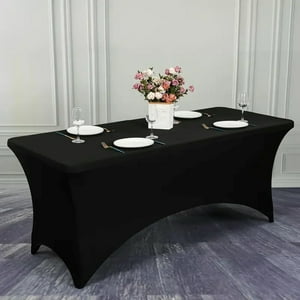 Ventitas Candy Bar - Funda Mantel Elástica Para Mesa De Evento Rectangular
