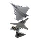 thumbnail image 4 of 2x 1/72 Dassault Rafale Plane Fighter Y 1/100 F-14 Tomcat Diecast Aircraft, 4 of 5