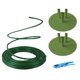 thumbnail image 1 of Tubo flexible para flores artificiales 10 m + 1 tijera + 2 bases, 1 of 4