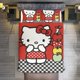 thumbnail image 1 of Hello Kitty 3 Piece Sets Full/Queen Size - Reversible Microfiber Quilts with Shams Soft Lightweight Bedspread Coverlet Comforter for All Season Bed Sheets, 1 of 4