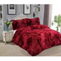 Angeles Del Hogar - Peludo Con Chiporro 2 Plazas Burdeo Jaspeado