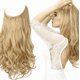 thumbnail image 1 of suxuMhao Peluca, Peluca Sintética de Encaje Frontal Peluca Rizada con Aspecto Natural, 18 Pulgadas Rubio Claro Balayage Pelucas de Encaje Pelucas Sintéticas sin Costuras de una Sola Pieza sin, 1 of 2