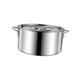 thumbnail image 5 of Cater Stew Soup Hervir Pan Utensilios De Cocina Fondo Compuesto Olla Para El Hogar 3.5L, 5 of 5