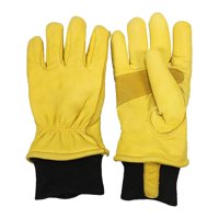 Magideal - 2 Guantes De Trabajo Para Hombres, Guantes Térmicos, Guantes Gruesos, Flexibles Y Cálidos, Guantes Para Clima Frío Para Conducir, Trabajar, Ganadería,