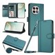 thumbnail image 1 of Funda Cartera para OnePlus 13R con Bolsillo para Billetes, Verde Oscuro, 1 of 6