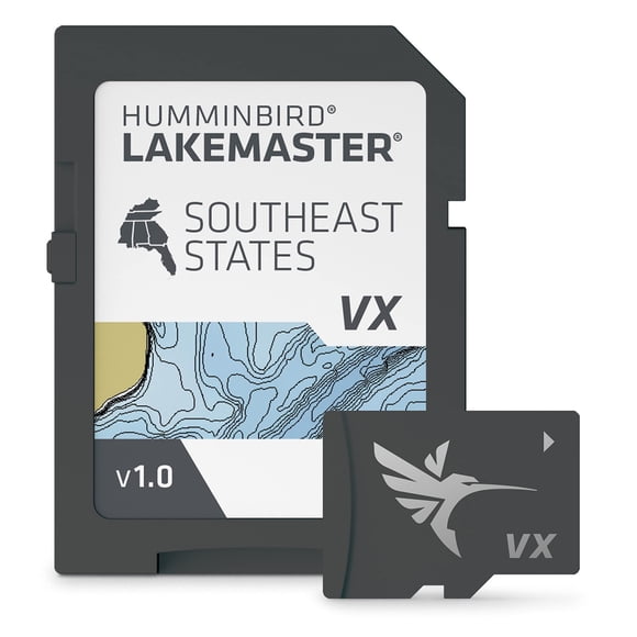 Tarjeta SD Humminbird LakeMaster Southeast States V1 Map