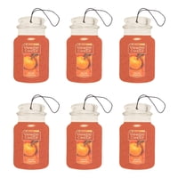 Ambientador Para Coche Yankee Candle Spiced Pumpkin (Paquete De 6)