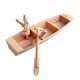 thumbnail image 3 of Modelo De Barco De Madera Estatuas De Madera Esculturas Figuras Decoraciones Marine Beach, 3 of 3
