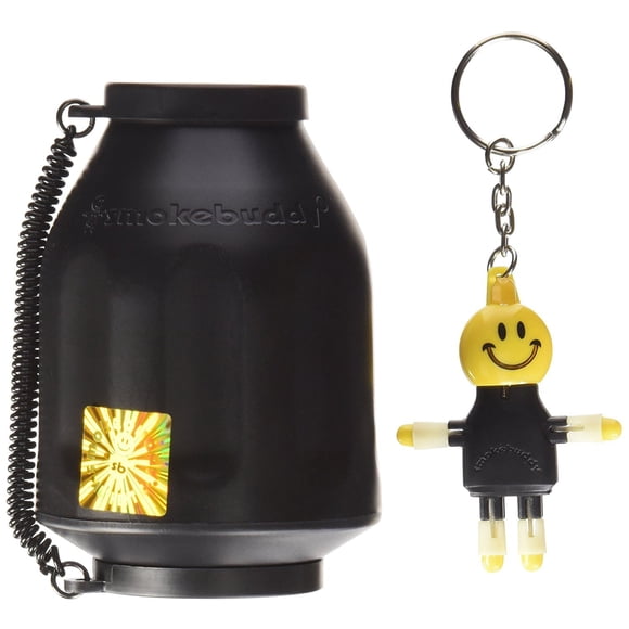 Purificador de Aire Personal SmokeBuddy Negro con Llavero