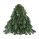 thumbnail image 1 of Pequeño árbol De Navidad Artificial De Escritorio Para Jardines, Bodas, Realista, Verde, 31 X 30 Cm, 1 of 3