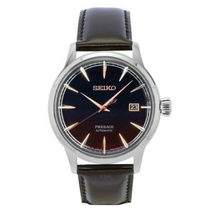 Seiko - Reloj Automático Para Hombre Presage Cocktail Time Purple Sunset Star Edition Limitada Dial Multicolor Srpk75J1